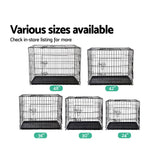 i.Pet 48inch Pet Cage - Black - Pet And Farm