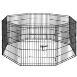 i.Pet 2X30" 8 Panel Pet Dog Playpen Puppy Exercise Cage Enclosure Fence Play Pen - Pet And Farm