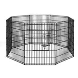 i.Pet 2X36" 8 Panel Pet Dog Playpen Puppy Exercise Cage Enclosure Fence Play Pen - Pet And Farm