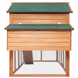 i.Pet Chicken Coop Coops Wooden Rabbit Hutch Hen Chook House Ferret Large Run XL - Pet And Farm