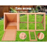 i.Pet Wooden Pet Hutch - Pet And Farm