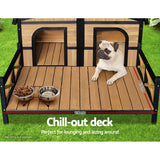i.Pet Extra Extra Large Wooden Pet Kennel - Pet And Farm