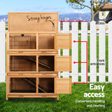 i.Pet Rabbit Hutch Hutches Guinea Pig Ferret - Pet And Farm