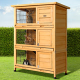 i.Pet Rabbit Hutch Hutches Guinea Pig Ferret - Pet And Farm