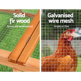 i.Pet Rabbit Hutch Chicken Coop - Pet And Farm