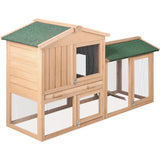 i.Pet 138cm Wide Wooden Pet Coop - Pet And Farm