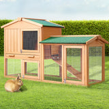 i.Pet 138cm Wide Wooden Pet Coop - Pet And Farm