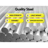 Giantz Power Garden Spiral Auger Hole Digger Earth Drill Bit Φ75x300 & 600mm - Pet And Farm