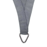 Instahut Sun Shade Sail Cloth Shadecloth Triangle Canopy Awning 280gsm 3x3x3m Grey - Pet And Farm