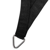 Instahut 4x6m Shade Sail Sun Shadecloth 280gsm Black - Pet And Farm