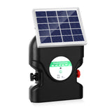 Giantz 20km Electric Fence Energiser Solar Energizer Charger Farm Animal 1.2J - Pet And Farm