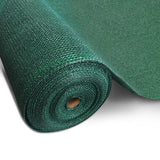 Instahut 50% Sun Shade Cloth Shadecloth Sail Roll Mesh 1.83x20m 100gsm Green - Pet And Farm