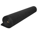 Instahut 50% Sun Shade Cloth Shadecloth Sail Roll Mesh 1.83x30m 100gsm Black - Pet And Farm