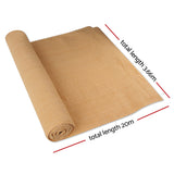 Instahut 3.66 x 20m Shade Sail Cloth - Beige - Pet And Farm