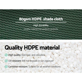 Instahut 3.66x30m 30% UV Shade Cloth Shadecloth Sail Garden Mesh Roll Outdoor Green - Pet And Farm