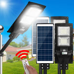 Leier Set of 2 LED Solar Lights Street Flood Sensor Outdoor Garden Light 120W - Pet And Farm 