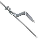 20x Fence Pigtail Posts Steel Electric Graze Farming Post Tape Fencing Anti-rust - Pet And Farm