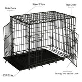 Floofi Dog Cage 36" FI-PC-128-XD - Pet And Farm