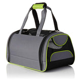 Pet Travel Bag Dog Cat Puppy Portable Foldable Carrier Small Shoulder Green Cage - Pet And Farm