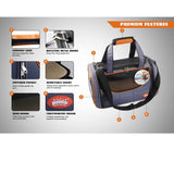 Pet Travel Bag Dog Cat Puppy Portable Foldable Carrier Large Shoulder Orange Cage - Pet And Farm