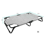 Collapsible Pet Cot M - Travel Dog Puppy Foldable Carry Bed - Pet And Farm