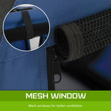 Paw Mate Blue Portable Soft Dog Cage Crate Carrier L - Pet And Farm