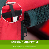 Paw Mate Red Portable Soft Dog Cage Crate Carrier L - Pet And Farm