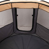 Paw Mate Grey Pet Dog Portable Soft Playpen Crate Cage XL - Pet And Farm