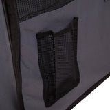 Paw Mate Grey Pet Dog Portable Soft Playpen Crate Cage XL - Pet And Farm