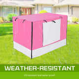 Paw Mate Pink Cage Cover Enclosure for Wire Dog Cage Crate 42in - Pet And Farm