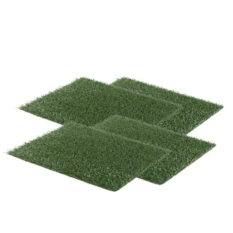 Paw Mate 4 Grass Mat for Pet Dog Potty Tray Training Toilet 63.5cm x 38cm - Pet And Farm 