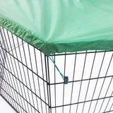 Paw Mate Green Net Cover for Pet Playpen 30in Dog Exercise Enclosure Fence Cage - Pet And Farm