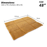 Paw Mate 48inch Beige Pet Cushion Mat Dog Cat Pad - Pet And Farm