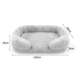 Pet Dog Comfort Bed Plush Bed Comfortable Nest Removable Cleaning Kennel XXL - Pet And Farm