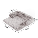 Pet Sofa Bed Dog Calming Sofa Cover Protector Cushion Plush Mat S - Pet And Farm