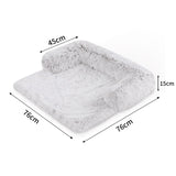 Pet Sofa Bed Dog Cat Calming Waterproof Sofa Cover Protector Slipcovers S - Pet And Farm