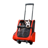 Dog Pet Safety Transport Carrier Backpack Trolley - Pet And Farm