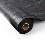 Instahut 0.915m x 50m Weedmat Weed Control Mat Woven Fabric Gardening Plant - Pet And Farm