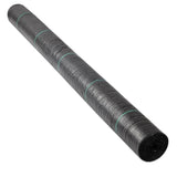 Instahut 0.915m x 50m Weedmat Weed Control Mat Woven Fabric Gardening Plant - Pet And Farm