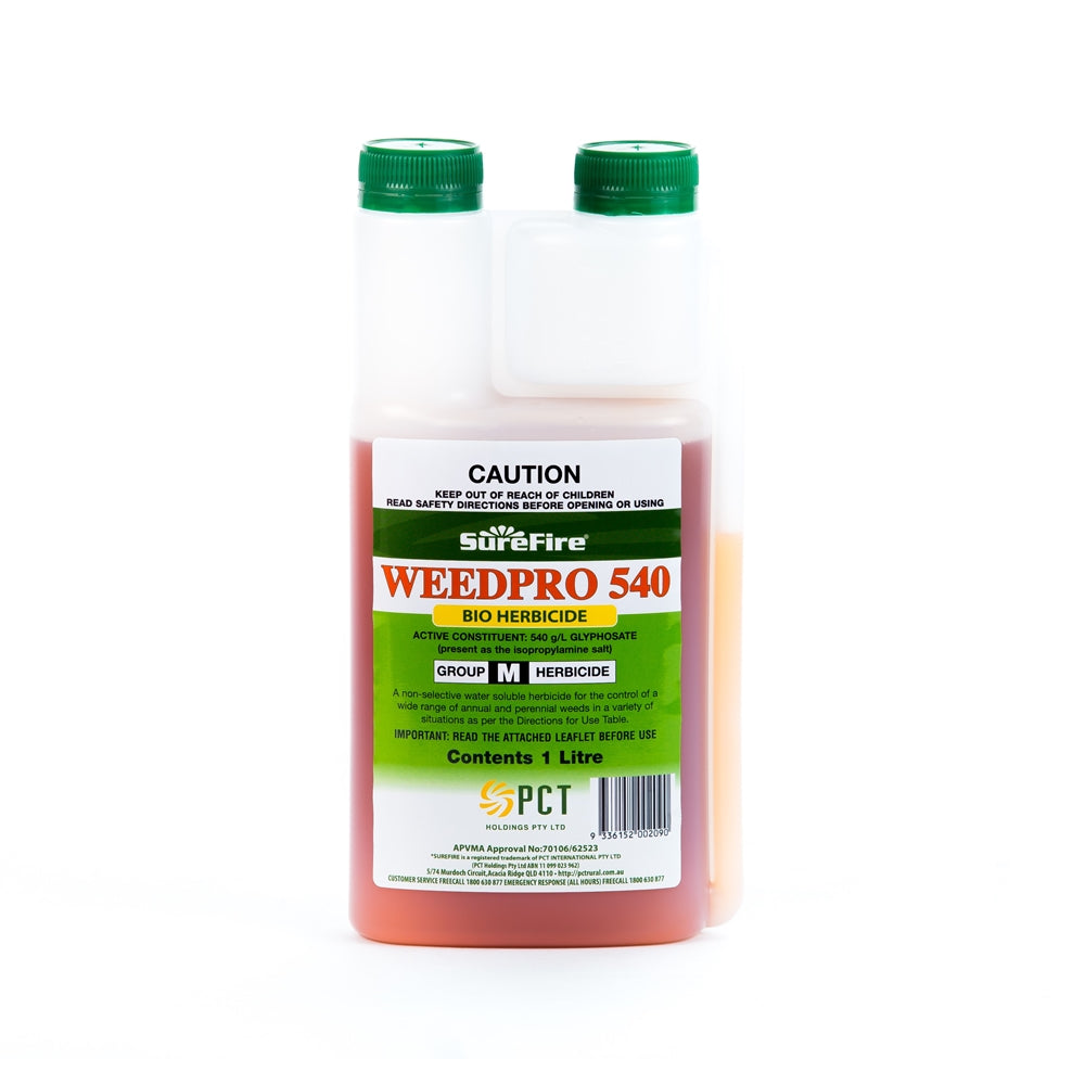 conquest herbicide Surefire WeedPro 540 Herbicide (Glyphosate) – Pet And Farm