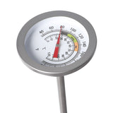 90cm Soil Thermometer Compost Garden Ground Stainless Steel 0-120deg Fertilizer - Pet And Farm