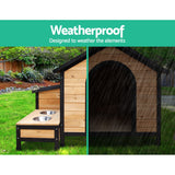 i.Pet Extra Large Wooden Pet Kennel with Storage - Pet And Farm