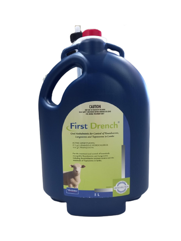Virbac First Drench For Lambs 5L - Pet And Farm 
