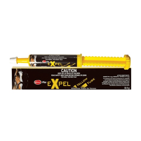 Value Plus Expel Yellow Tube Allwormer Paste 32.5g - Pet And Farm 