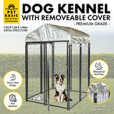 Pet Basic 1.83 x 1.22 x 1.22m Dog Kennel Enclosure Waterproof Lockable Gate - Pet And Farm