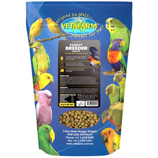 Vetafarm Breeder Parrot Pellets 2kg – Pet And Farm