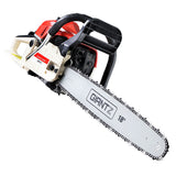 Giantz Chainsaw Petrol 45CC 18" Bar Commercial E-Start Pruning Chain Saw