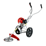 Giantz 52cc Petrol Brush Cutter Whipper Saw Trimmer 2 Stroke 3-in-1 Wheel - Pet And Farm 