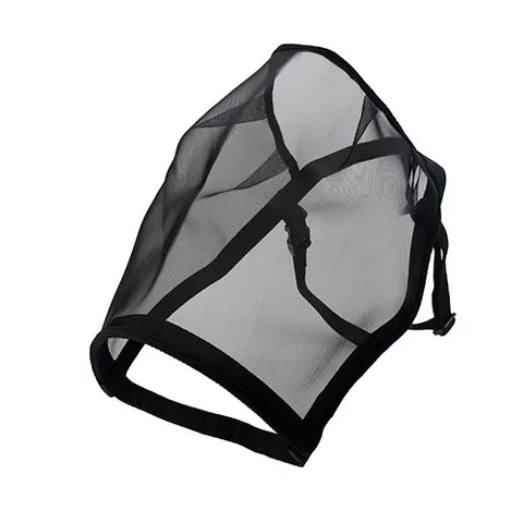 Horse Fly Mask Black Mesh - Pet And Farm 