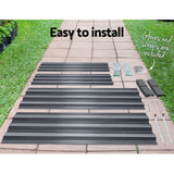 Green Fingers Garden Bed 180x90cm Planter Box Raised Container Galvanised Steel - Pet And Farm 